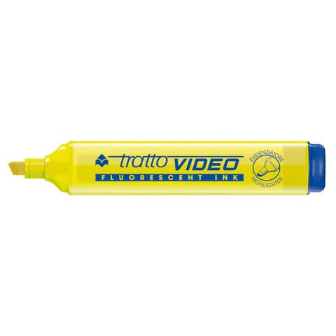 Evidenziatore TRATTO Video 1-5 mm giallo  F830201